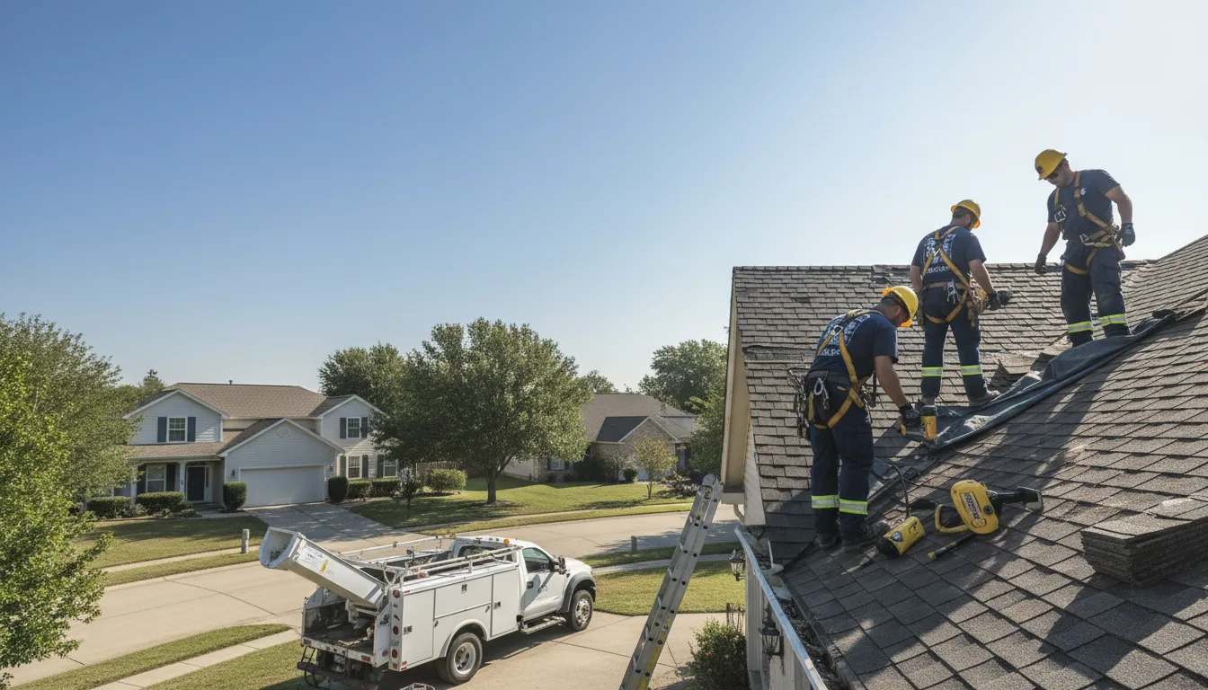 Emergency Roof Debris Removal in New Albany, PA